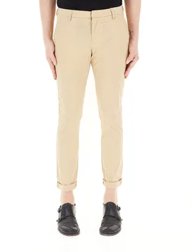 DONDUP Pantalone chino BEIGE 33 - Dondup - FashionsVida