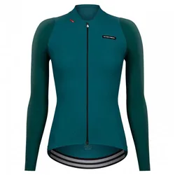 Maglia A Maniche Lunghe Alda Green Emerald