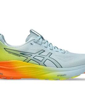 Gel-kayano 32 Running Shoes Sky / Lemon Spark UK 6.5 Men - Asics - FashionsVida
