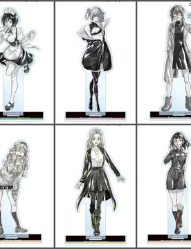 Black & White Sketch Style Anime CALL OF THE NIGHT Acrylic Stand Cartoon Peripheral Product Figure Desk Display Collectible Gift - Aliexpress - FashionsVida