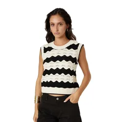 Pull Sans Manches Barrya Black XS