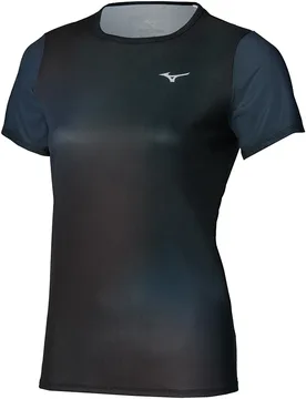 Maglietta A Maniche Corte Core Graphic Insignia Blue XS - Mizuno - FashionsVida