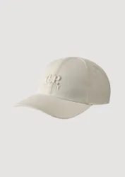 C.P. Company GABARDINE LOGO CAP