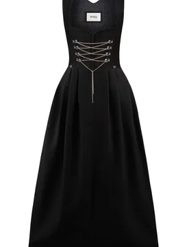 Dirndl Amber (schwarz, Gr. 38) von Gastrotex für Damen, 100% Polyester - Stockerpoint - FashionsVida