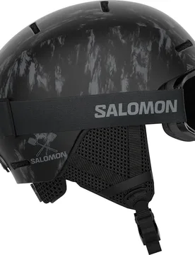 Casque Junior Avec Visière Player Combo Black Tie&Dye 53-56 cm unisex - Salomon - FashionsVida
