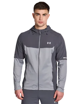 Utility Winterized Men Track Tops - Blue - Size XS - Poly Woven - Blue - Size: Extra Small - Under armour - FashionsVida