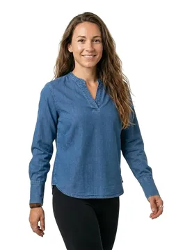 Blusa A Maniche Lunghe Beth Indigo XL - Sea Ranch - FashionsVida