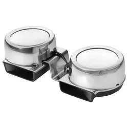 Double Electric Marine Horn Inox High/low 12v 12v One Size unisex