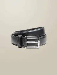 Leather Smart Belt Black male