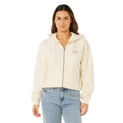 Sweat-shirt à Zip Poolside Thru Relaxed Bone S