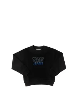 Felpa girocollo NERO 8 - Calvin Klein - FashionsVida