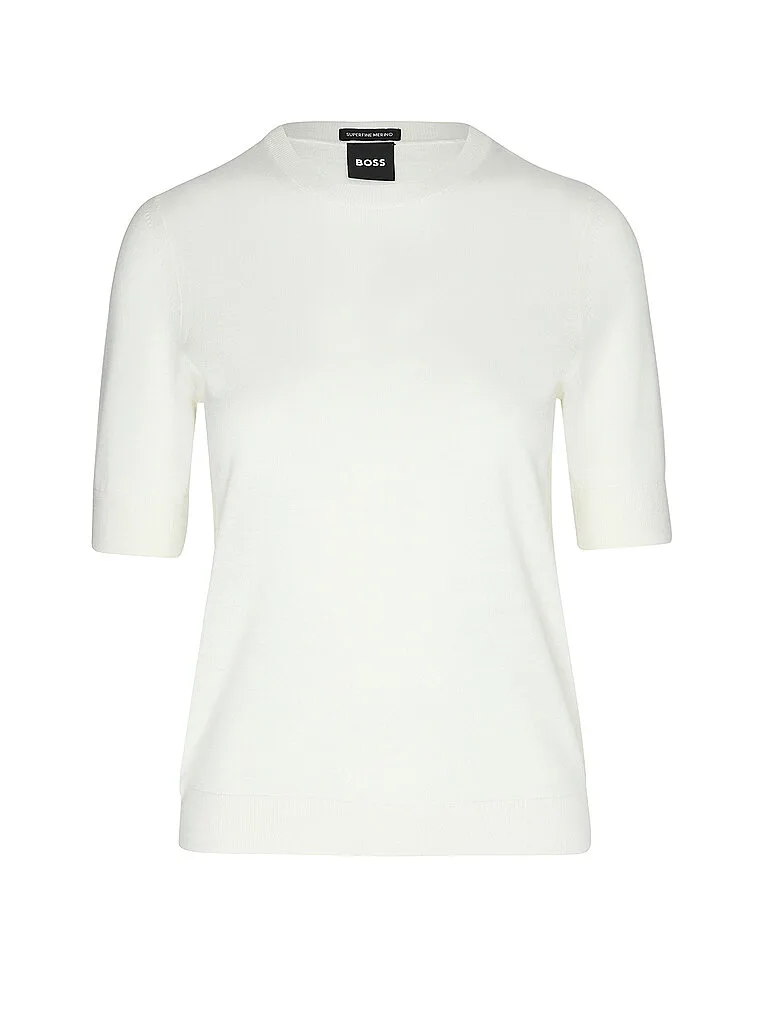 Boss Pullover FARBELLA crema XL - BOSS - FashionsVida