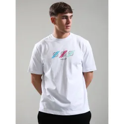 Mens White Treble T-Shirt - Male - White - Small