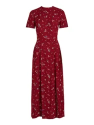 TJW FLORAL MIDI DRESS female