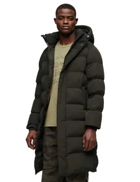 Giacca Longline Surplus Goods Olive Green S - Superdry - FashionsVida