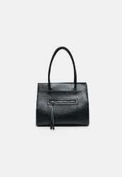 Shopper mit Tasche Schwarz OS