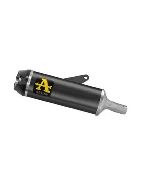 Terminale di Scarico Indy Race alluminio Dark con fond taglia un - Arrow - FashionsVida