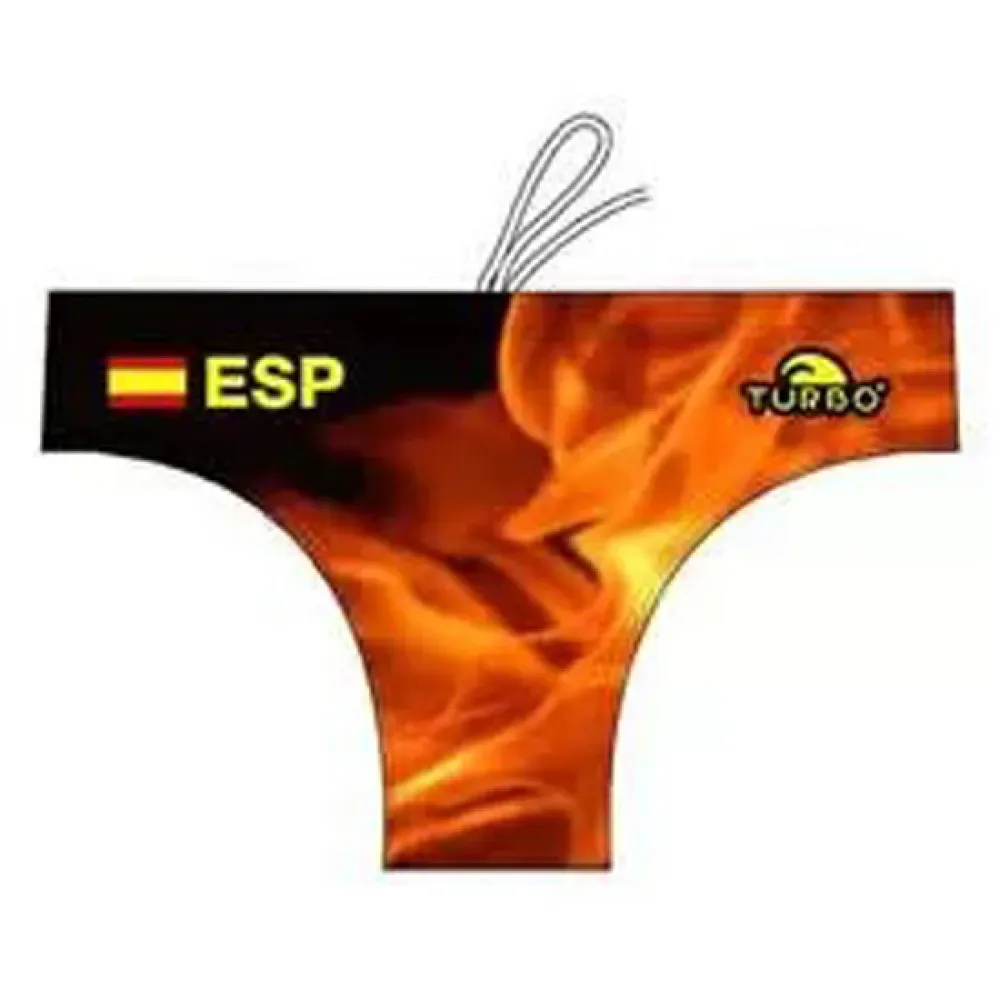 Spain Swimming Brief Multicoloured M Men - TURBO - FashionsVida