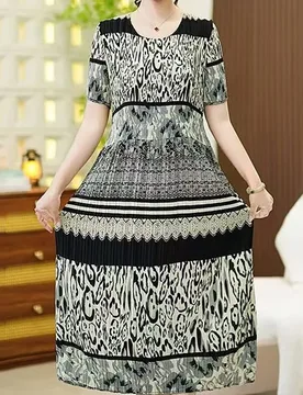 High-end new loose fashion dress vestidos de mujer elegantes para fiesta 2026 Slight Strech summer dress - Aliexpress - FashionsVida