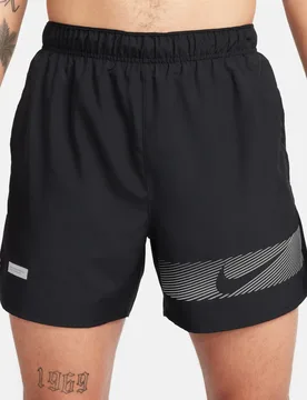 Shorts Dri-FiT Challenger Flash - Noir - male - Size: M - Nike - FashionsVida