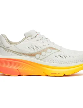 Guide 19 Running Shoes Ivory / Fire UK 9.5 Men - Saucony - FashionsVida