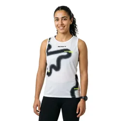 Maglietta Senza Maniche Rc White / Black XL