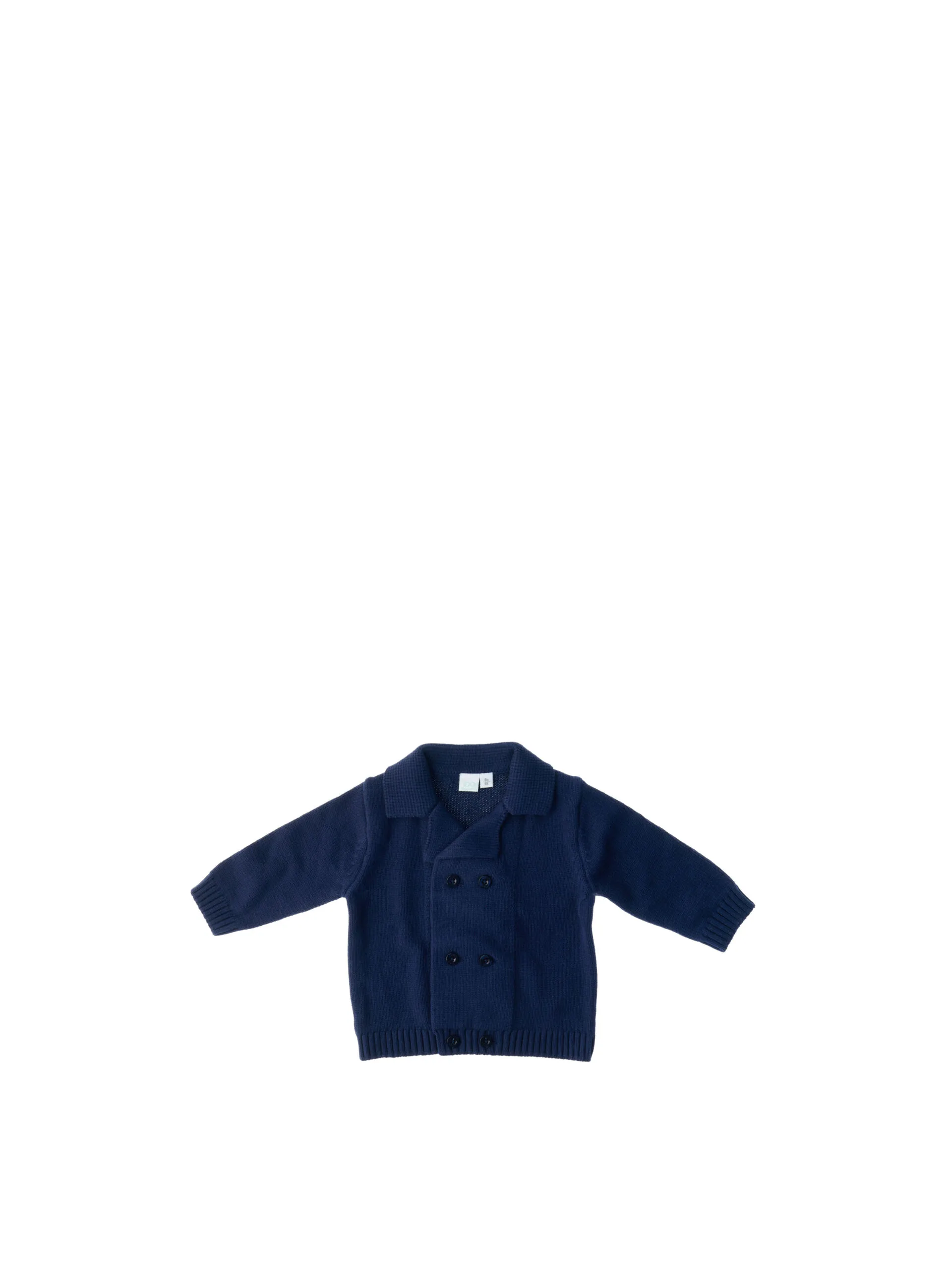 Cardigan doppiopetto NURSERY BLU NAVY 6M - iDO - FashionsVida