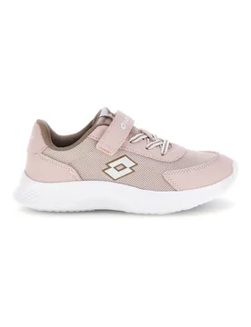 Scarpe da ginnastica rosa con chiusura a strappo e memory foam RUN 90 AMF CL S 34 - Lotto - FashionsVida