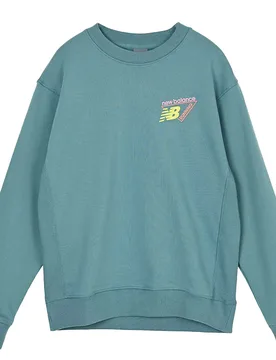 New - Classic Tri-Logo French Terry Crew - Sweatshirt-Crewneck - türkis - Herren - Size: XL - Balance - FashionsVida