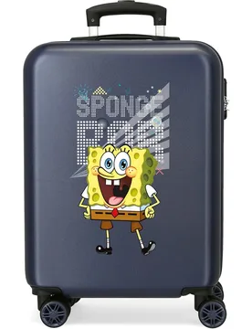 Maleta de cabina Bob Party Bob Esponja rígida con capacidad de 35L - Personajes - FashionsVida