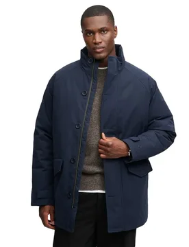 Manteau Premium Padded Car Eclipse Navy L - Superdry - FashionsVida