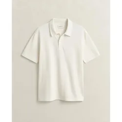 Polo de hombre de manga corta liso