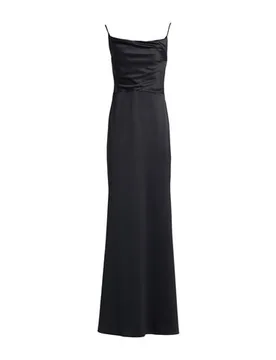 Vestido largo Mujer Negro 38,40 Mujer - Actualee - FashionsVida