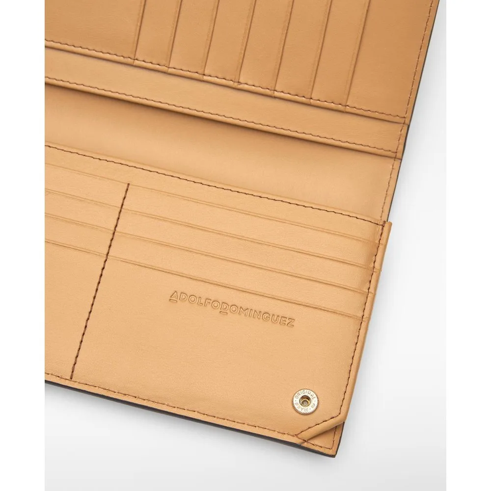 Cartera de mujer con billetera de piel Horizonte - Adolfo Dominguez - FashionsVida
