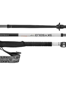 Skysolo FX.ONE Carbon Wanderstöcke Unisex White-Black-Orange 125 - LEKI - FashionsVida