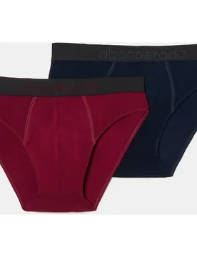 Pack de dos slips fibra de bambú natural comfort - Abanderado - FashionsVida