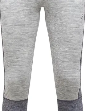 Strumpfhose aus Merinowolle W Magic Long Johns Baselayer Med Grey Melange für Damen Größe XS Grau - Peak Performance - FashionsVida