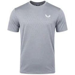 Engineered Knit Mens Grey T-Shirt - Size Small