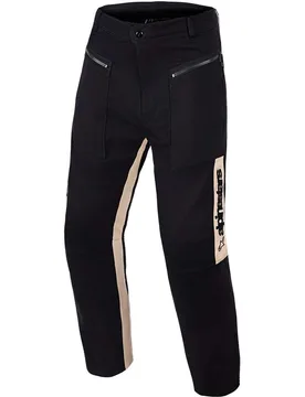 Pantaloni Moto FLEX-AST CANVAS Alluminio Nero taglia M - Alpinestars - FashionsVida