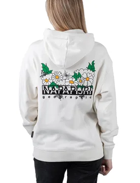 Napapijri Veny Hoodie White S Damen - Napapijri - FashionsVida