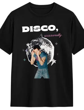 Disco Occasionally Music Harry Styles Kiss All The Time T-Shirt Men Fashion Cotton Tee Shirt Short Sleeve T Shirt Plus Size Top - Aliexpress - FashionsVida
