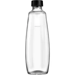 Botella de cristal para máquina
