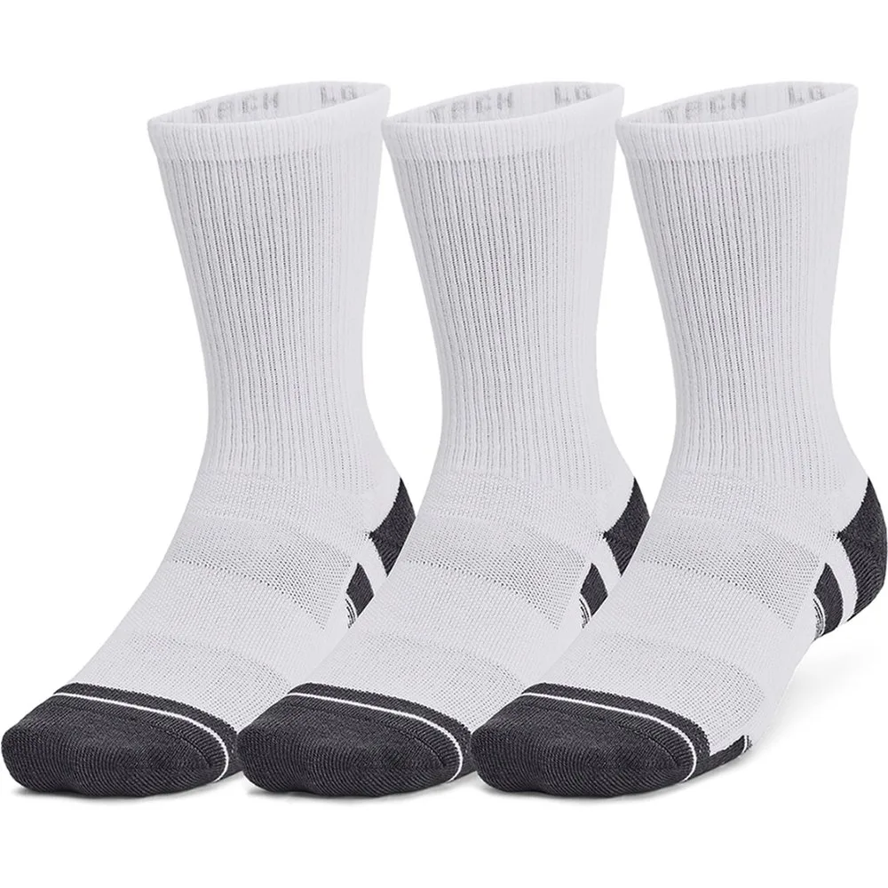Pack 3 pares de calcetines Performance Tech Crew - Under Armour - FashionsVida
