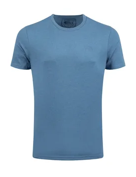 Weird Fish Hooked Branded T-Shirt Size 2XL - men men all-mens men tshirts men tshirts plain offers all-offers offers mens-offers sale all-sale sale me - Mid Blue - FashionsVida