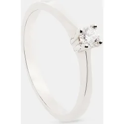 Anillo de oro y diamantes