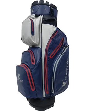 Cartbag Waterproof Orga Pro, blau/grau/rot - Leisure - FashionsVida