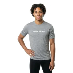Izumi Maglietta A Maniche Corte Transfer Tech Boulder Grey Heather Icon