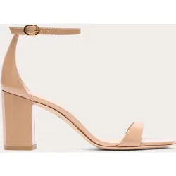 Sandalias de tacón Nudist de piel