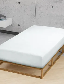 Feinjersey-Spannbetttuch ciel, 1x 180x200 cm - 200x200 cm - Biberna - FashionsVida