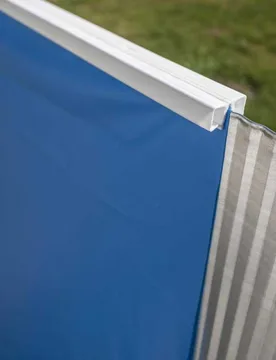 X132 Cm Steel Pool Cover Blue 460 x 132 cm unisex - Gre Accessories - FashionsVida